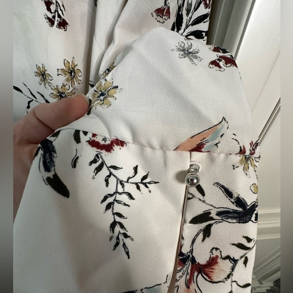 NWT-H&M Flower & HummingBird Dress Size 0 - Picture 7 of 11